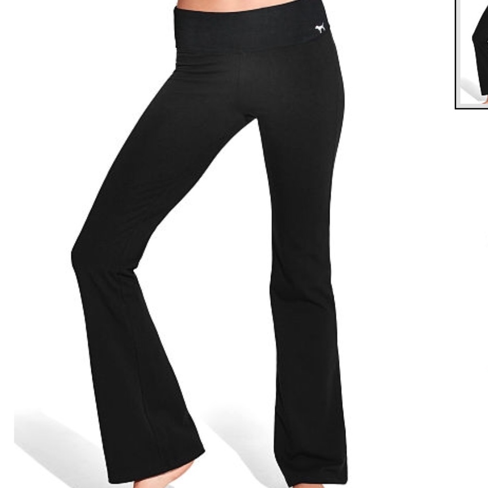 Classic Fold Over Waist Yoga Pants
